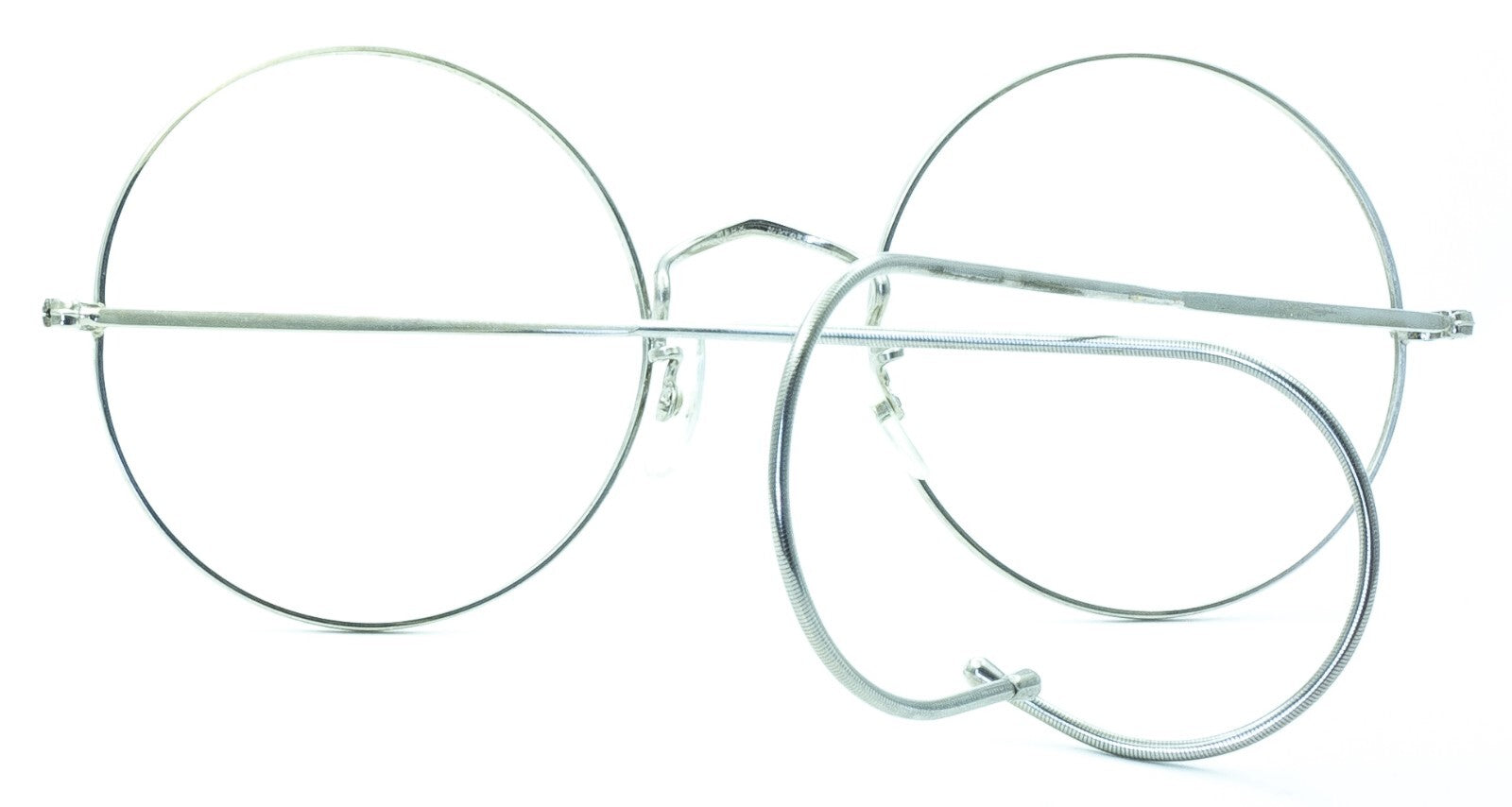 B.O.I.C.LONDON LINE (SAVILE ROW Fairway Round 54x22mm Rhodium RX Optical Glasses