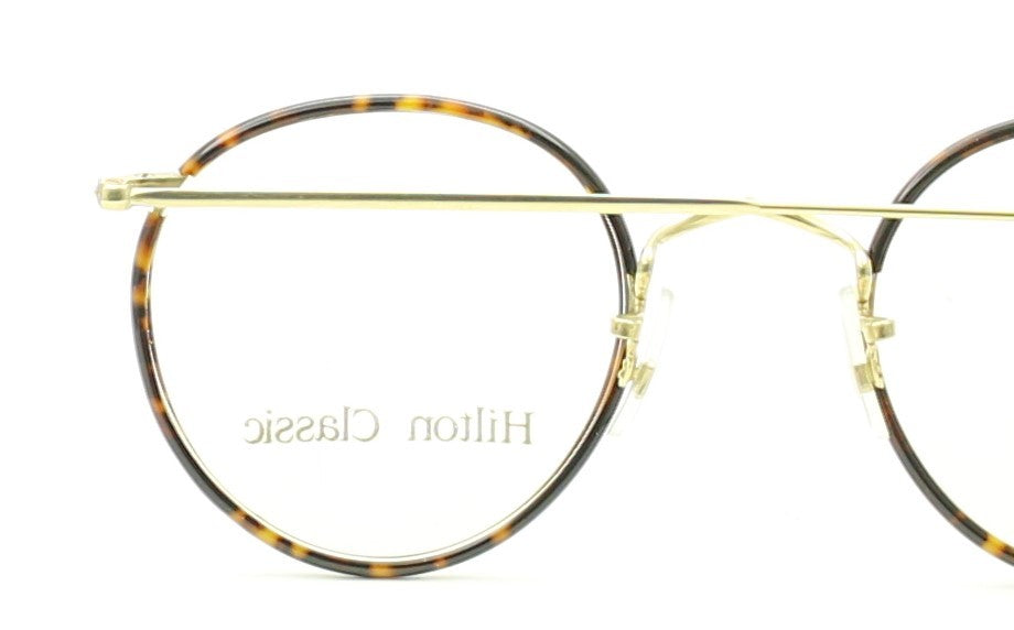 HILTON CLASSIC 1 (SAVILE ROW) Panto Tortoise 47x22mm Eyewear RX Optical - NOS