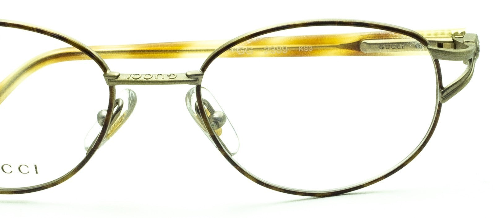 GUCCI GG 2389 KS3 51mm Vintage Eyewear FRAMES RX Optical Eyeglasses New - Italy