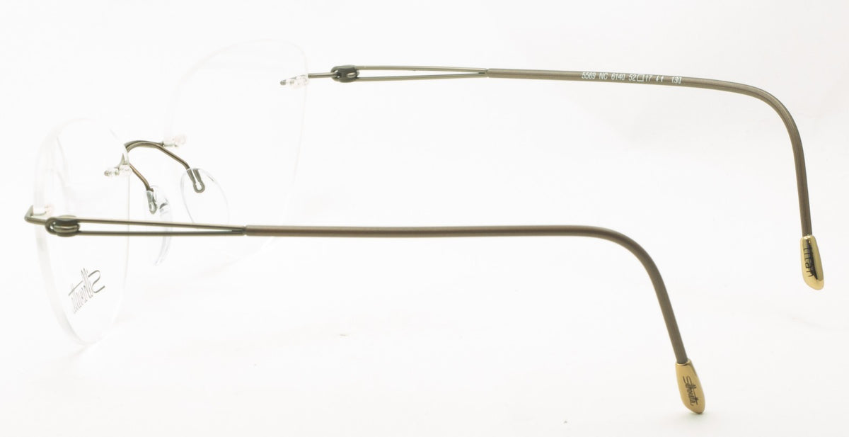 SILHOUETTE 5569 NC 6140 52mm Lite Spirit FRAMES RX Optical Glasses - New Austria