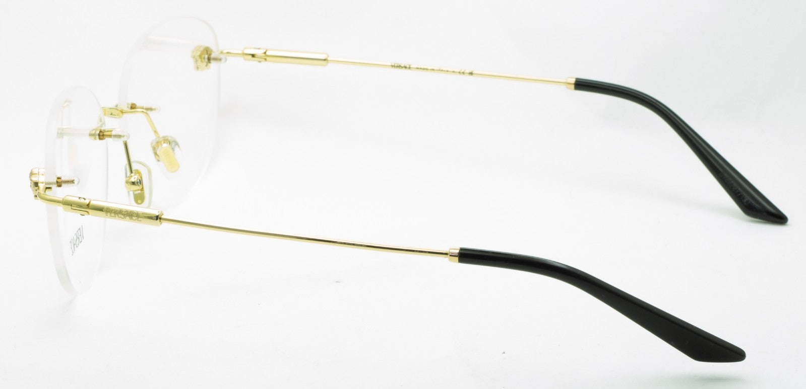 VERSACE MOD 1305 1002 55mm Eyewear FRAMES RX Optical Eyeglasses New - Italy