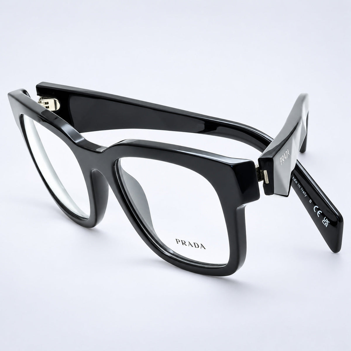 PRADA VPR A10 16K-1O1 53mm Eyewear FRAMES RX Optical Eyeglasses Glasses - Italy