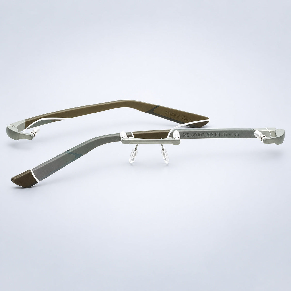 McLAREN Eyewear MLMS-85O09 C03 56mm RX Optical FRAMES Glasses - New Italy
