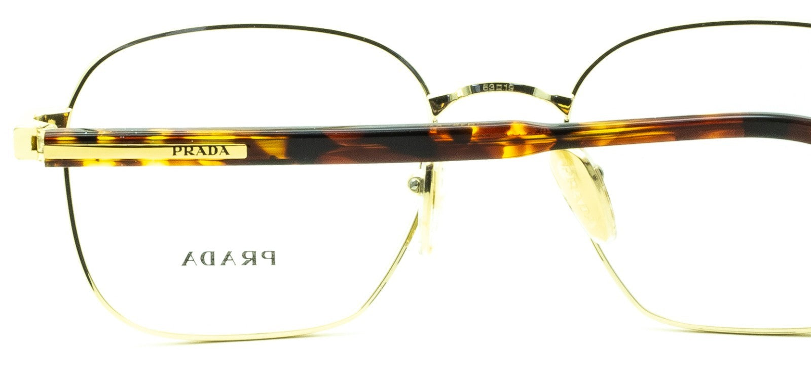PRADA VPR A55 5AK-1O1 53mm Eyewear FRAMES RX Optical Eyeglasses Glasses - Italy