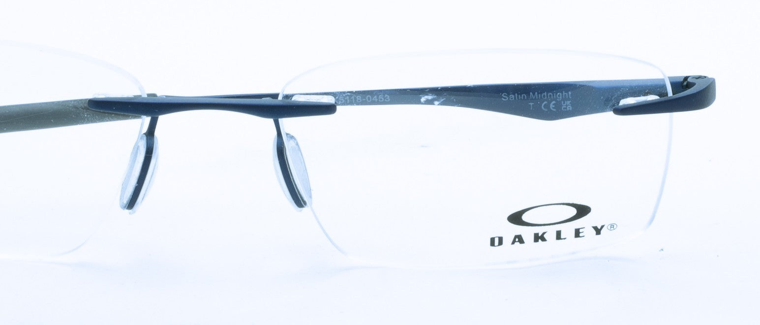 OAKLEY WINGFOLD EVR OX5118-0453 53mm Blue Eyewear FRAMES RX Optical Glasses New