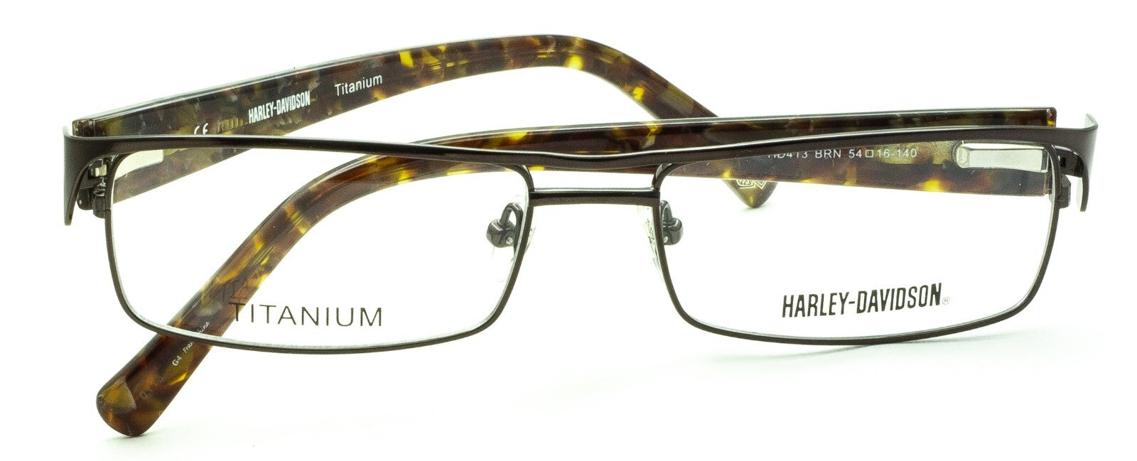HARLEY-DAVIDSON HD413 BRN 54mm Eyewear FRAMES RX Optical Eyeglasses Glasses -New