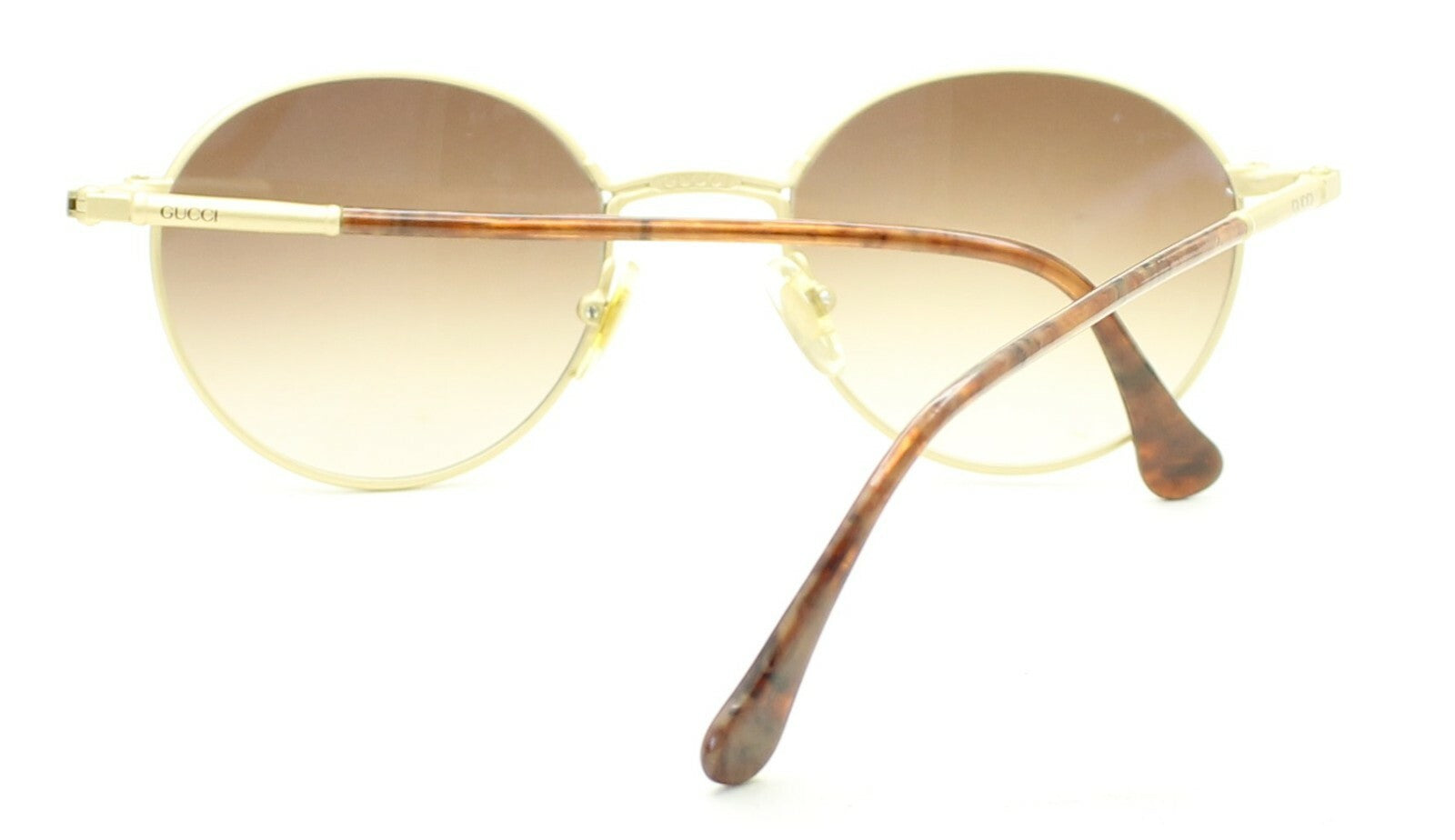 GUCCI GG 1353 VS2 BRN 50mm Vintage Sunglasses Shades Eyewear FRAMES New - Italy