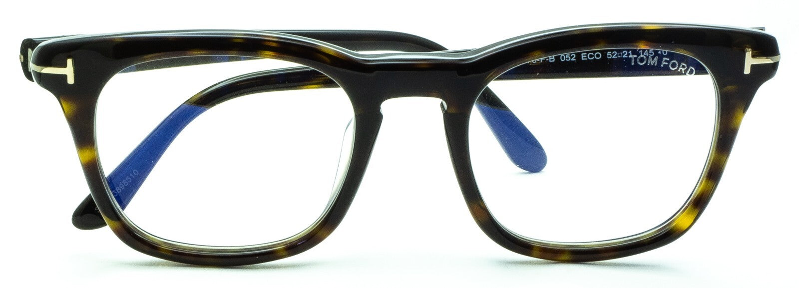 TOM FORD TF5870-F-B 052 52mm Blue Block Glasses Frames Eyewear RX - New Italy