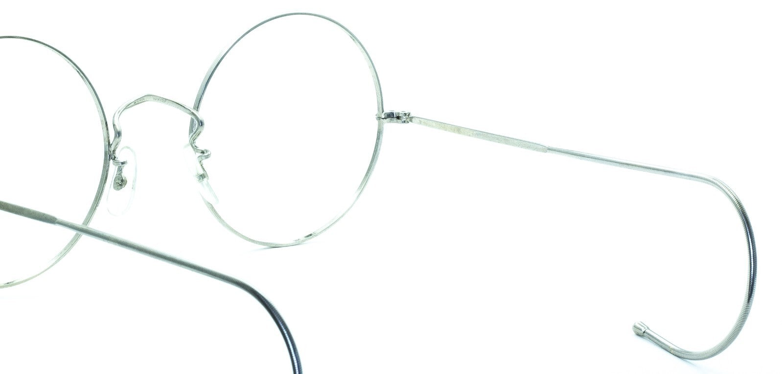 B.O.I.C.LONDON LINE (SAVILE ROW Fairway Round 54x22mm Rhodium RX Optical Glasses