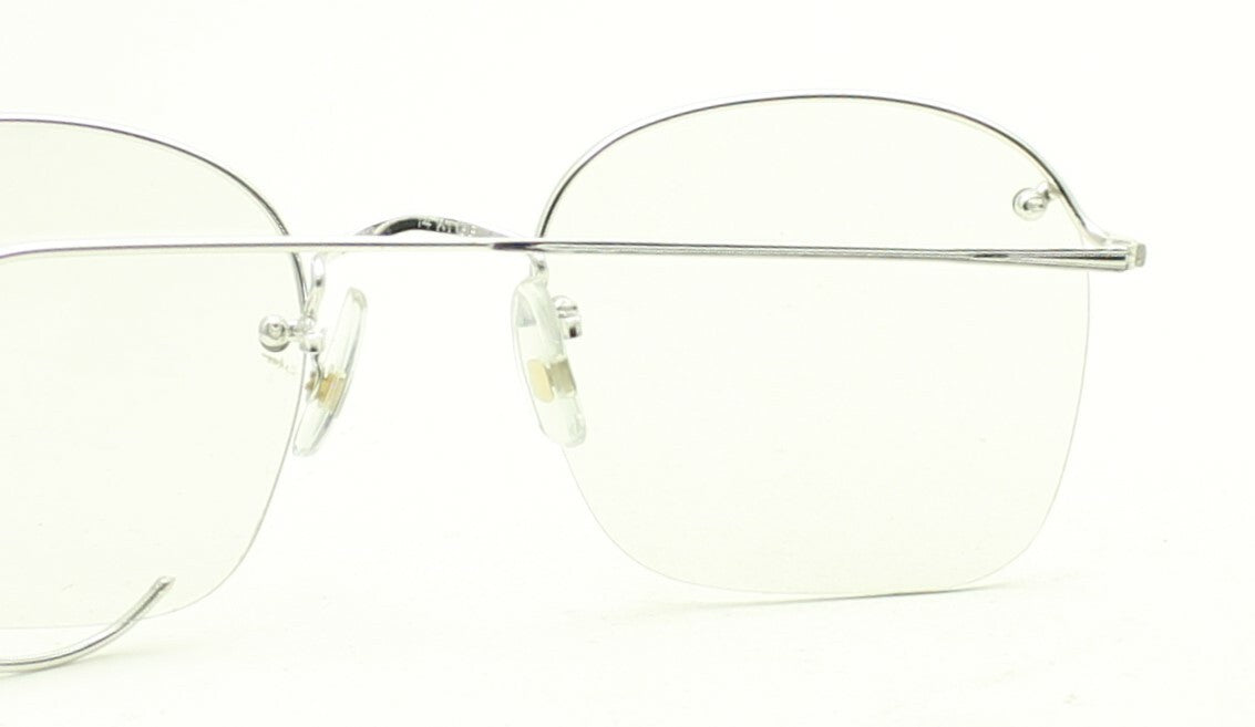 ALGHA (SAVILE ROW) Rimway Rhodium 52x20mm Eyewear FRAMES RX Optical Eyeglasses