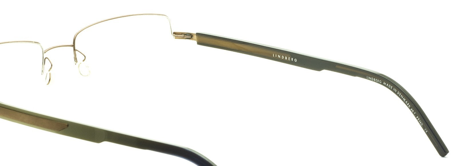 LINDBERG 3024 K48 Half Rim RX Optical TITANIUM Eyewear FRAMES Glasses - Denmark