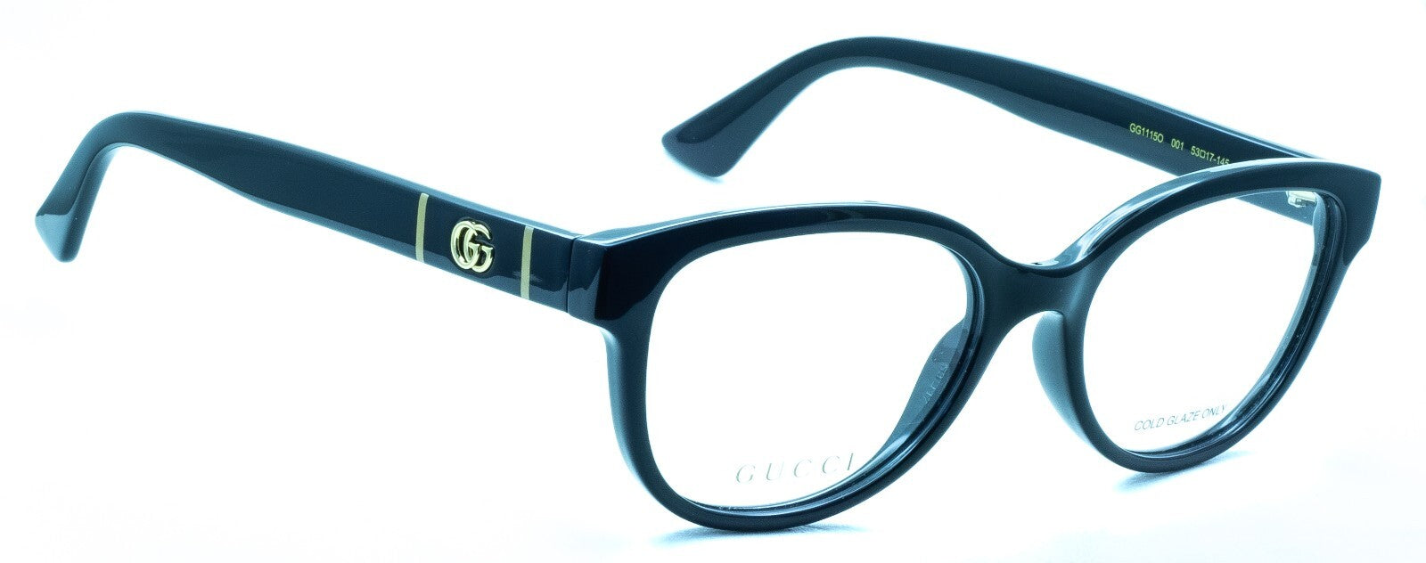 GUCCI GG 1115O 001 53mm Eyewear FRAMES Glasses RX Optical Eyeglasses New - Italy