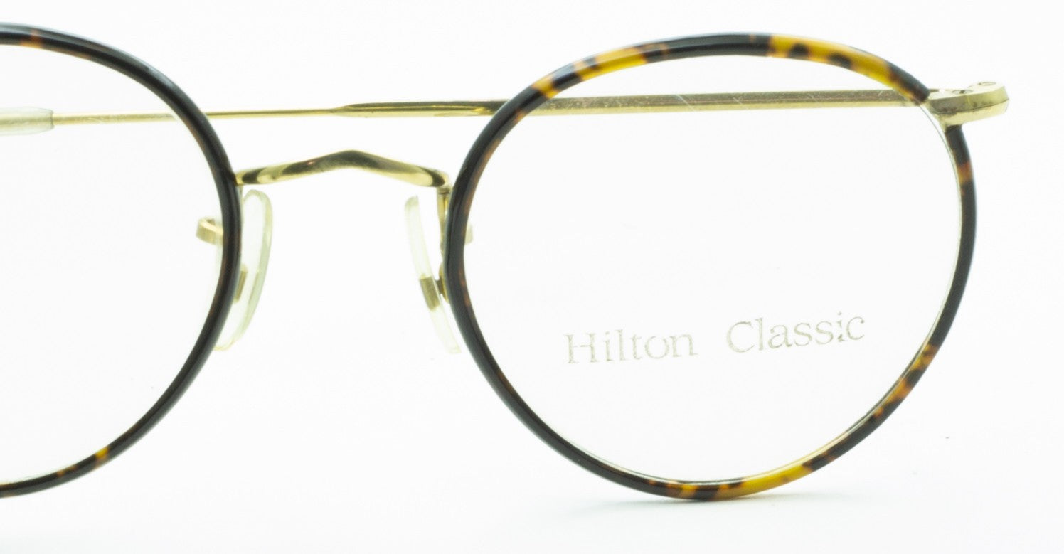 HILTON CLASSIC 1 (SAVILE ROW) Panto Tortoise 47x20mm Eyewear RX Optical - NOS