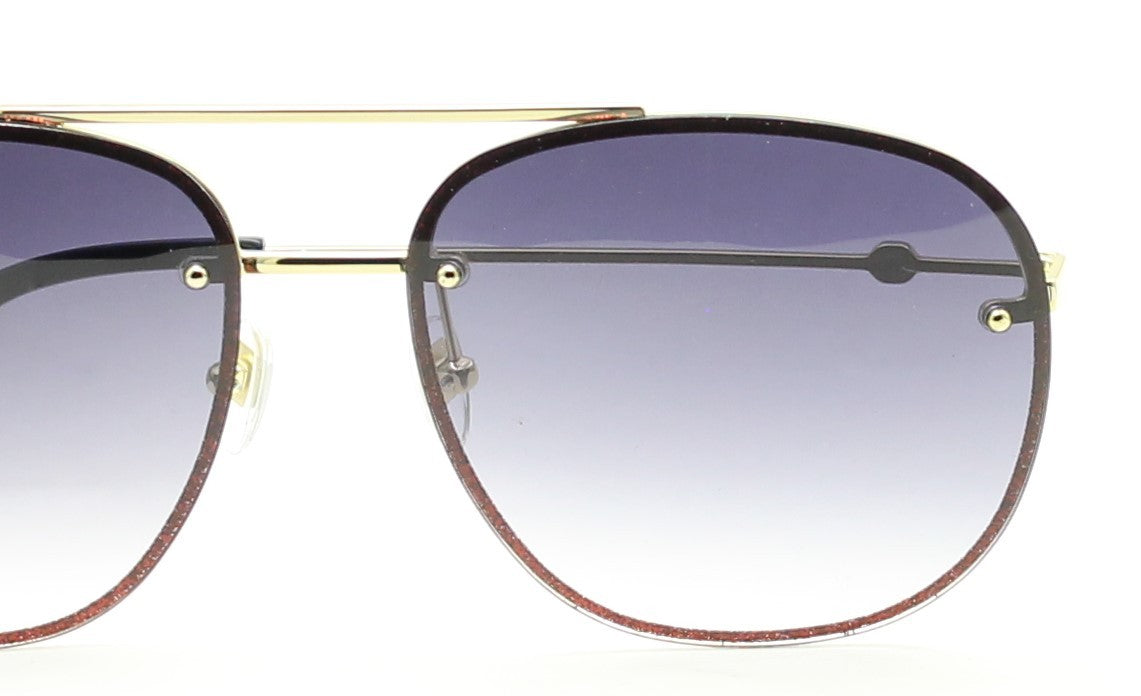 GUCCI GG 0227S 006 62mm Pilot Sunglasses Shades Eyewear Frames - New Japan