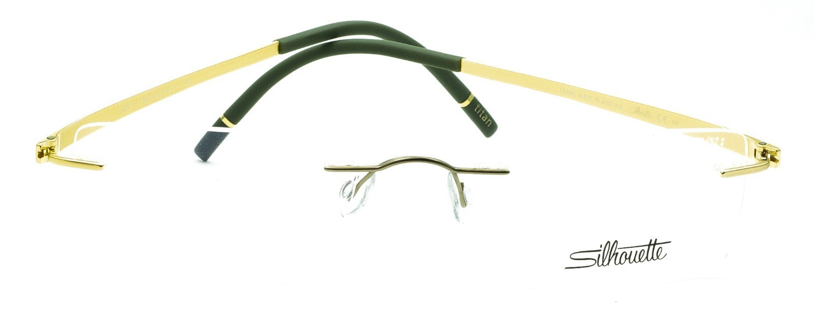 SILHOUETTE TITAN 5529 EY 7620 52mm Eyewear FRAMES RX Optical Glasses-New Austria