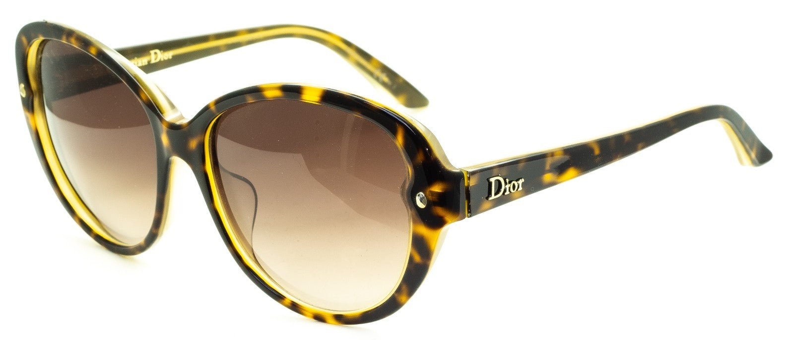 CHRISTIAN DIOR Pondichery F XLTCC 55mm Vintage Sunglasses Shades Eyewear - Italy