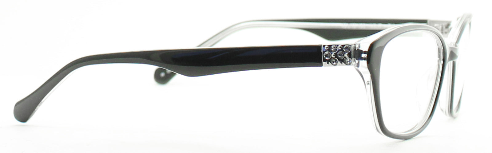 VERA WANG V317 BK Black 49mm RX Optical Eyewear FRAMES Glasses Eyeglasses - New