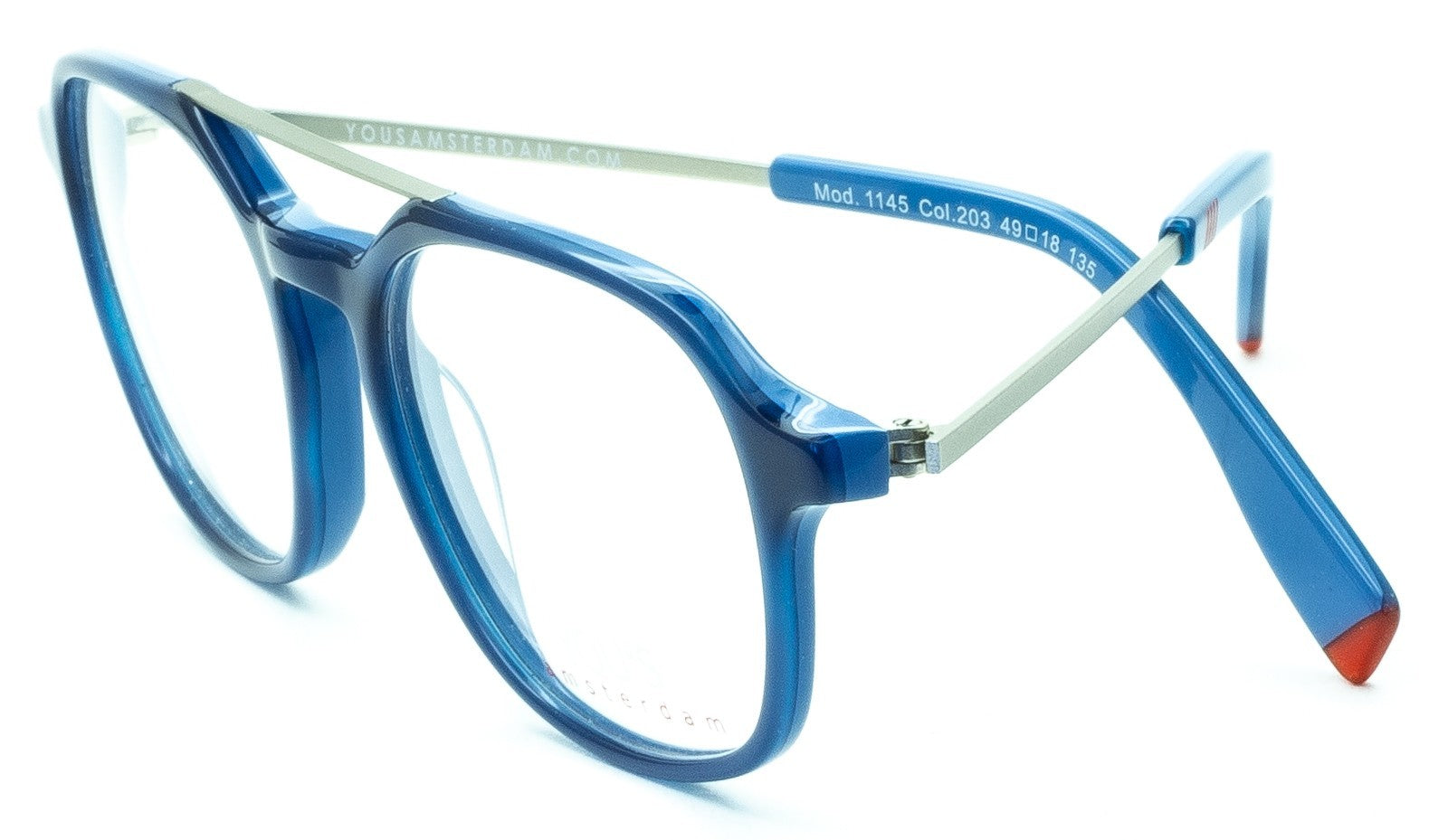 You's Amsterdam 1145 col. 203 49mm Eyewear RX Optical FRAMES Eyeglasses Glasses