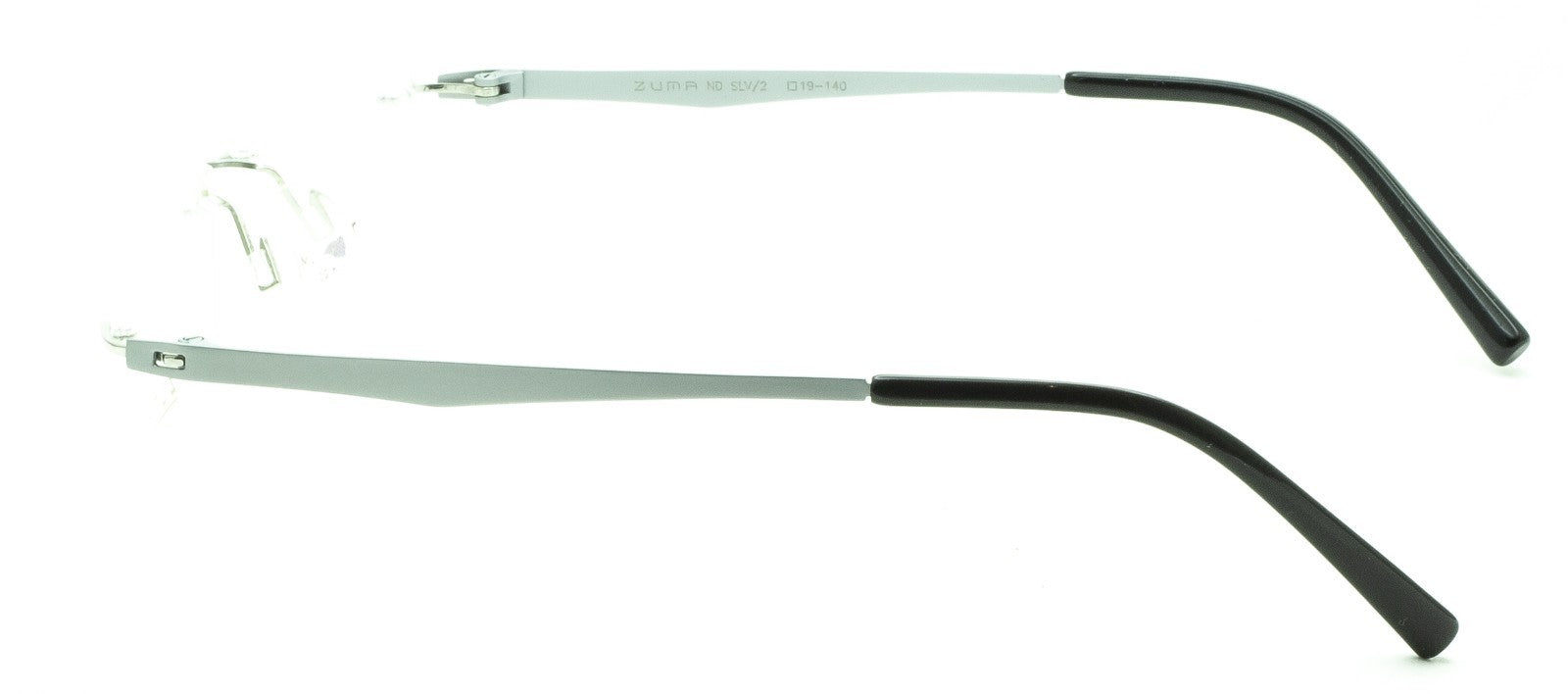 ZUMA LONDON 414 ND SLV/2 53mm Titanium Eyewear FRAMES RX Optical Eyeglasses -New