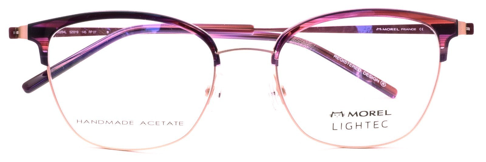 MOREL France LIGHTEC 30284L RP 52mm Eyewear FRAMES Glasses RX Optical Eyeglasses