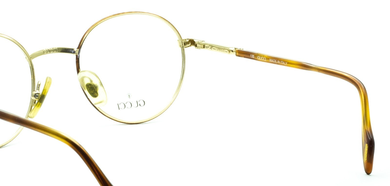 GUCCI GG 1356 VR7 48mm Vintage Eyewear FRAMES RX Optical Eyeglasses - New Italy