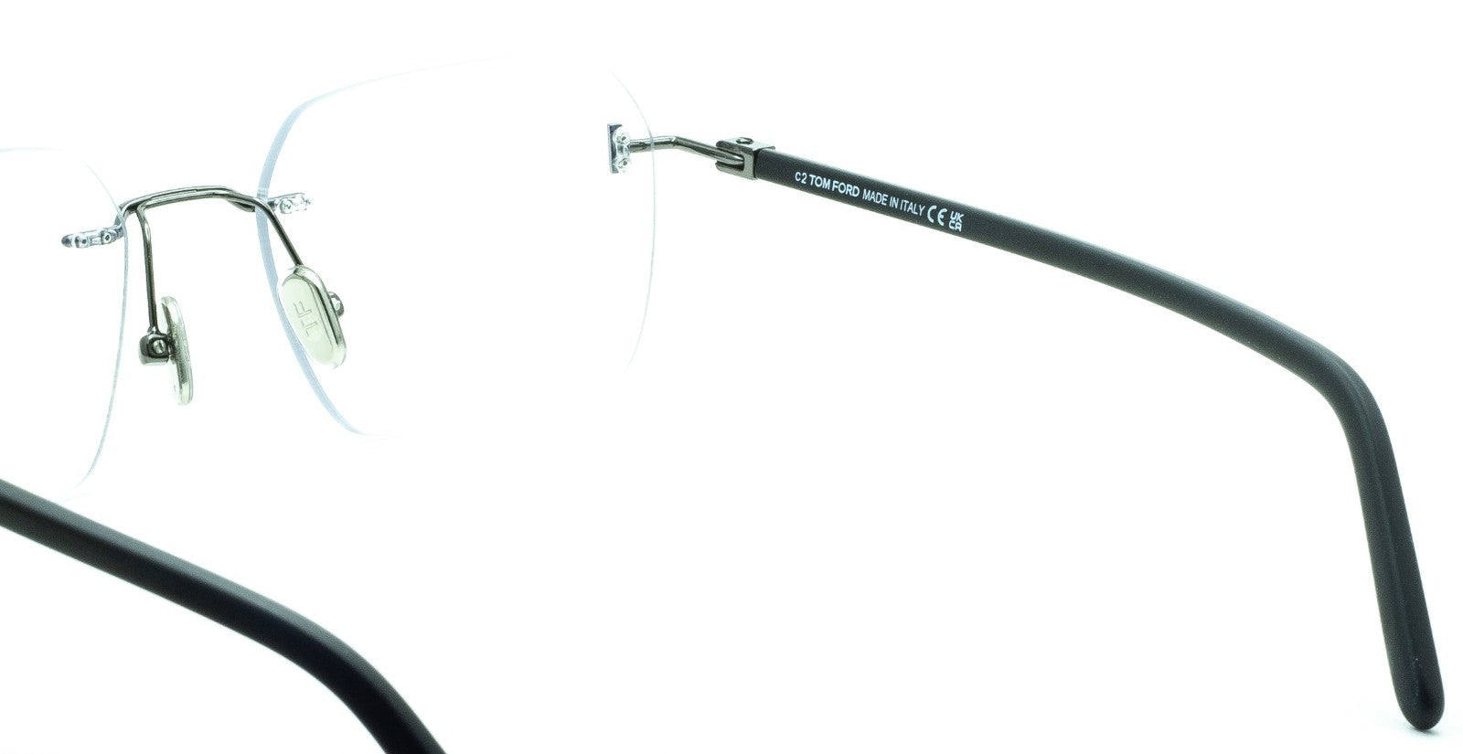 TOM FORD TF5934-B 012 54mm Blue Block Glasses Frames Eyewear RX - New BNIB Italy