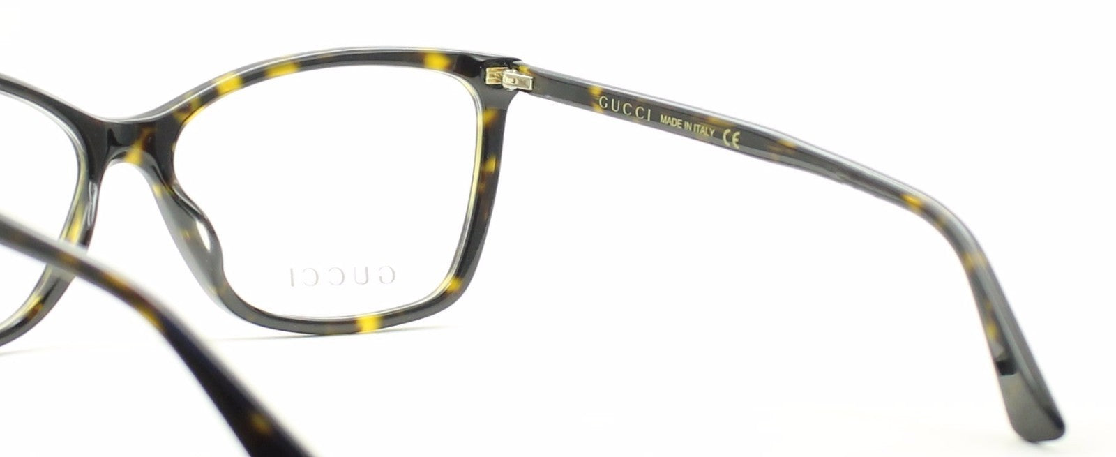 GUCCI GG 0025O 002 Eyewear FRAMES Glasses RX Optical Eyeglasses New BNIB - Italy