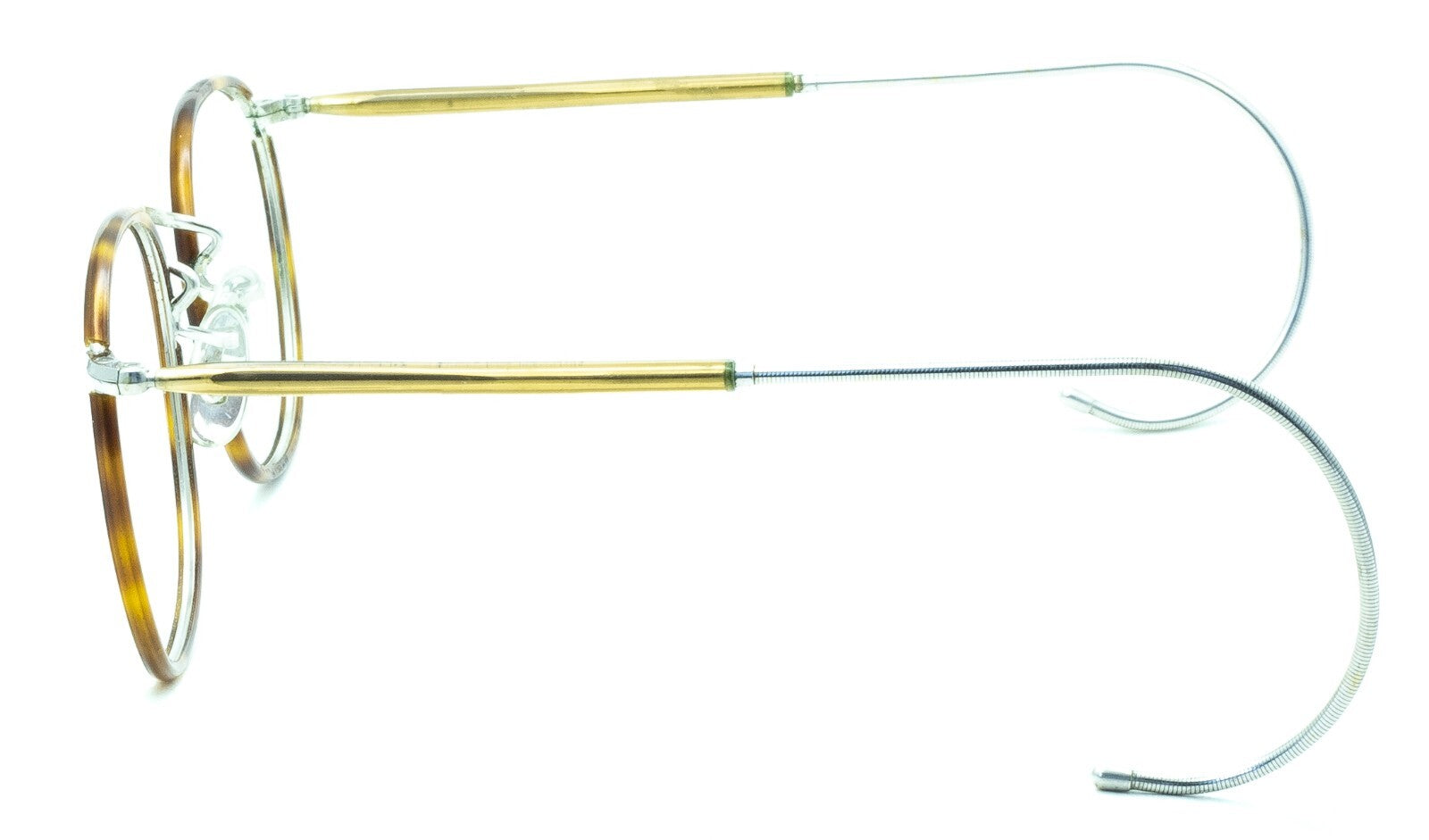 ALGHA (SAVILE ROW) Quadra Rhodium Blond 48x22mm Frames RX Optical Glasses - New