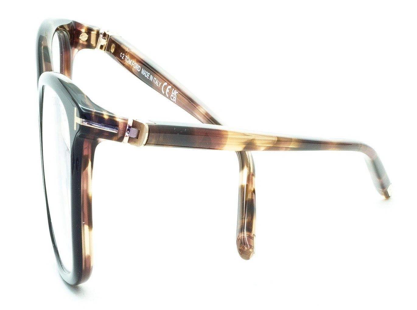 TOM FORD FT 5989-B 005 55mm Eyewear FRAMES RX Optical Glasses Italy - New