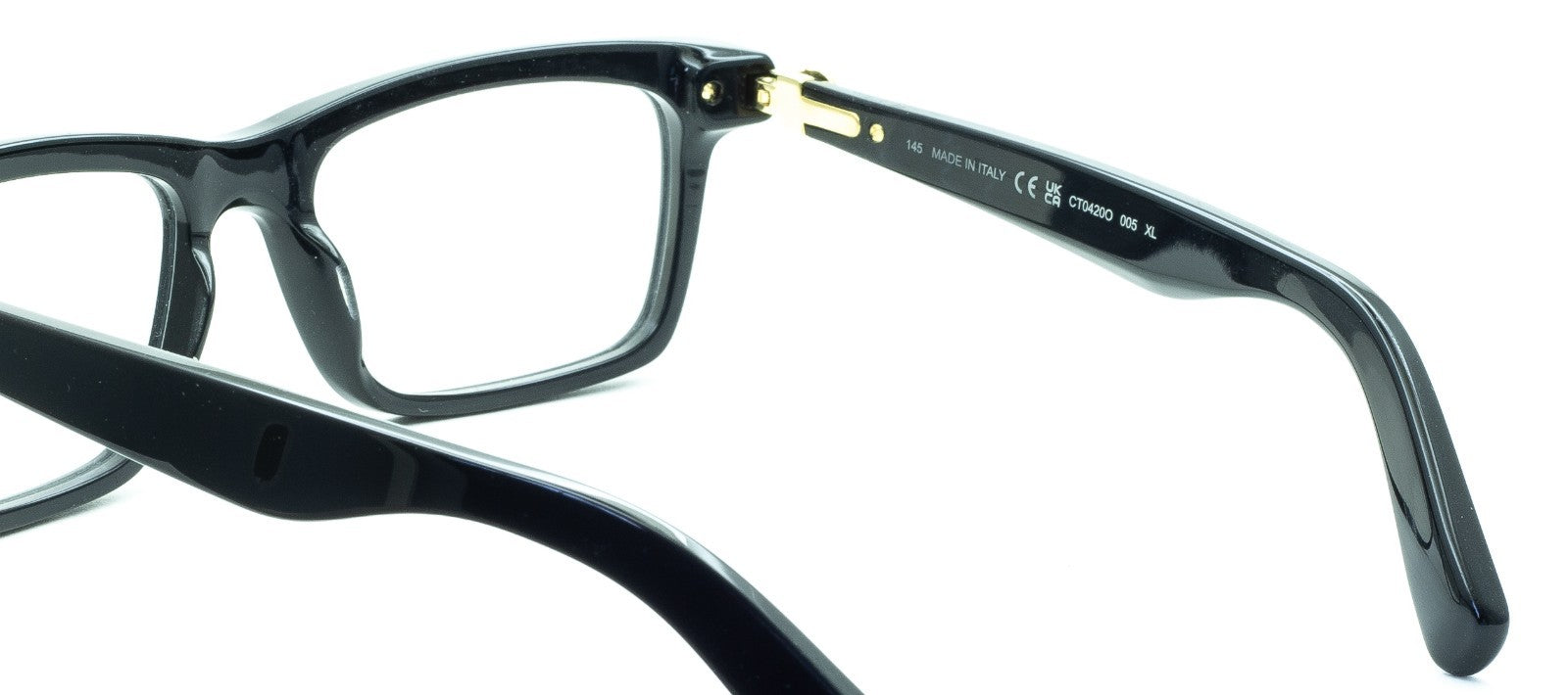 CARTIER CONTEMPORARY CT0420O 005 XL 56mm FRAMES RX Optical France Glasses -Italy