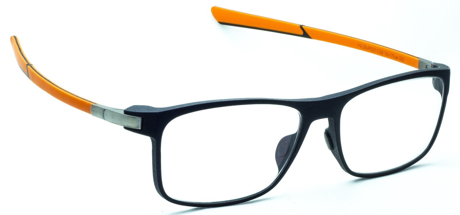 McLAREN Eyewear MLSGP007 C02 55mm RX Optical FRAMES Glasses Eyeglasses New Italy