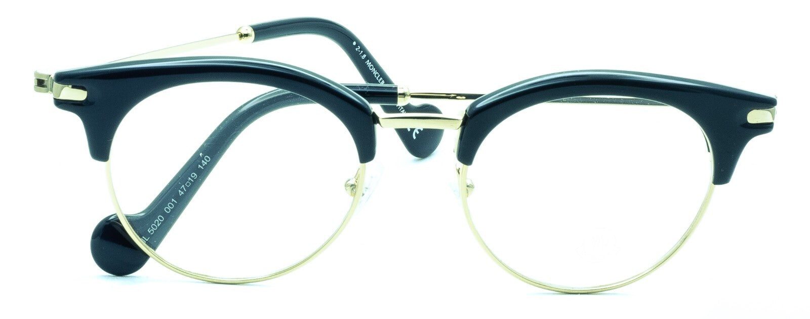 MONCLER ML5020 001 47mm Eyewear FRAMES Glasses RX Optical Eyeglasses New - Italy