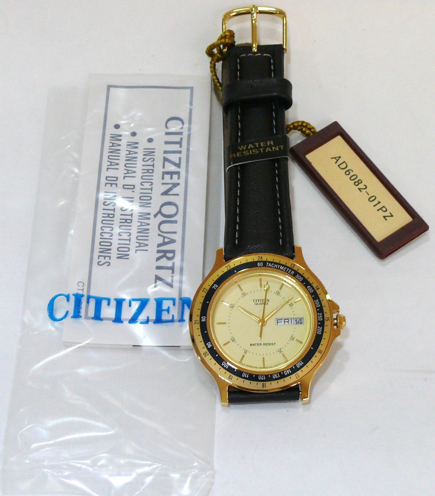 RARE VINTAGE CITIZEN Quartz WATCH AD6082-01PZ NEW OLD STOCK NOS - JAPAN MOVEMENT