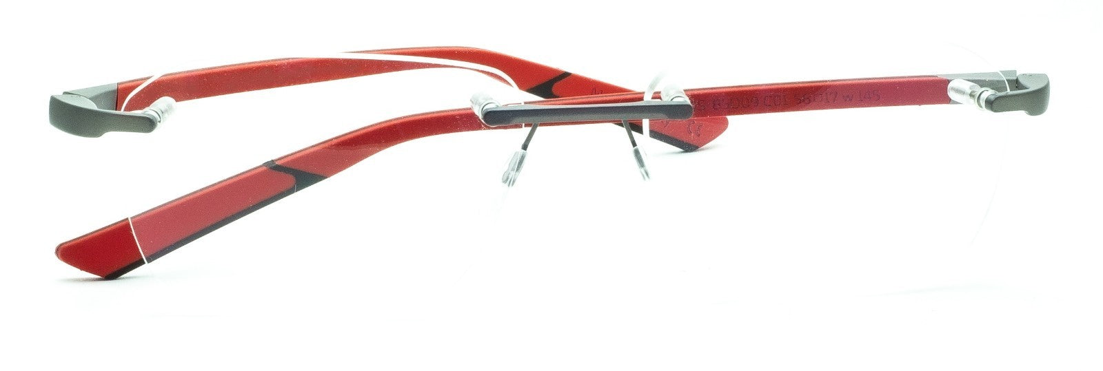 McLAREN Eyewear MLMS-85O09 C01 56mm RX Optical FRAMES Glasses - New Italy