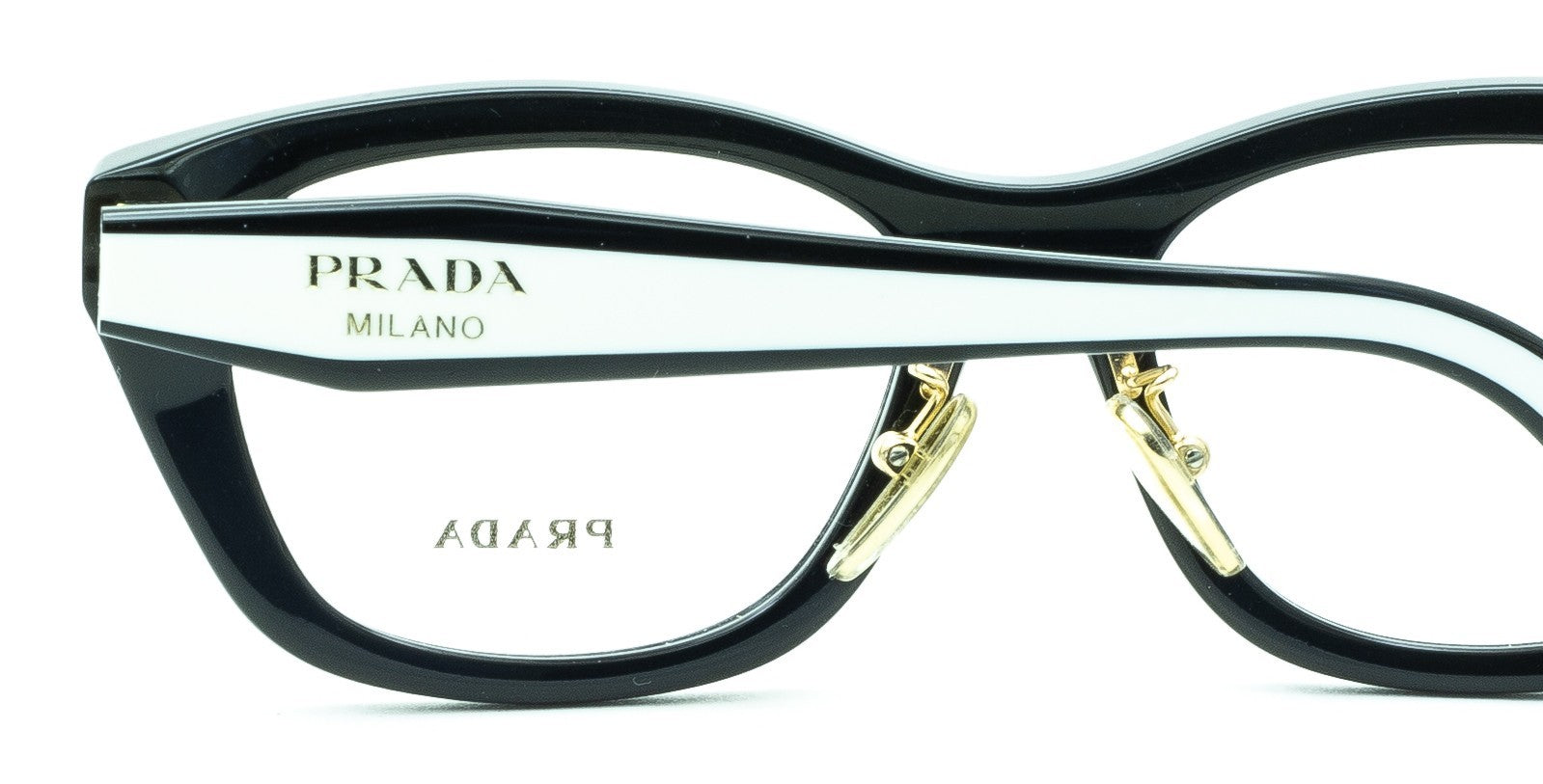 PRADA VPR D11-D 20G-1O1 53mm Eyewear FRAMES RX Optical Eyeglasses Glasses Italy