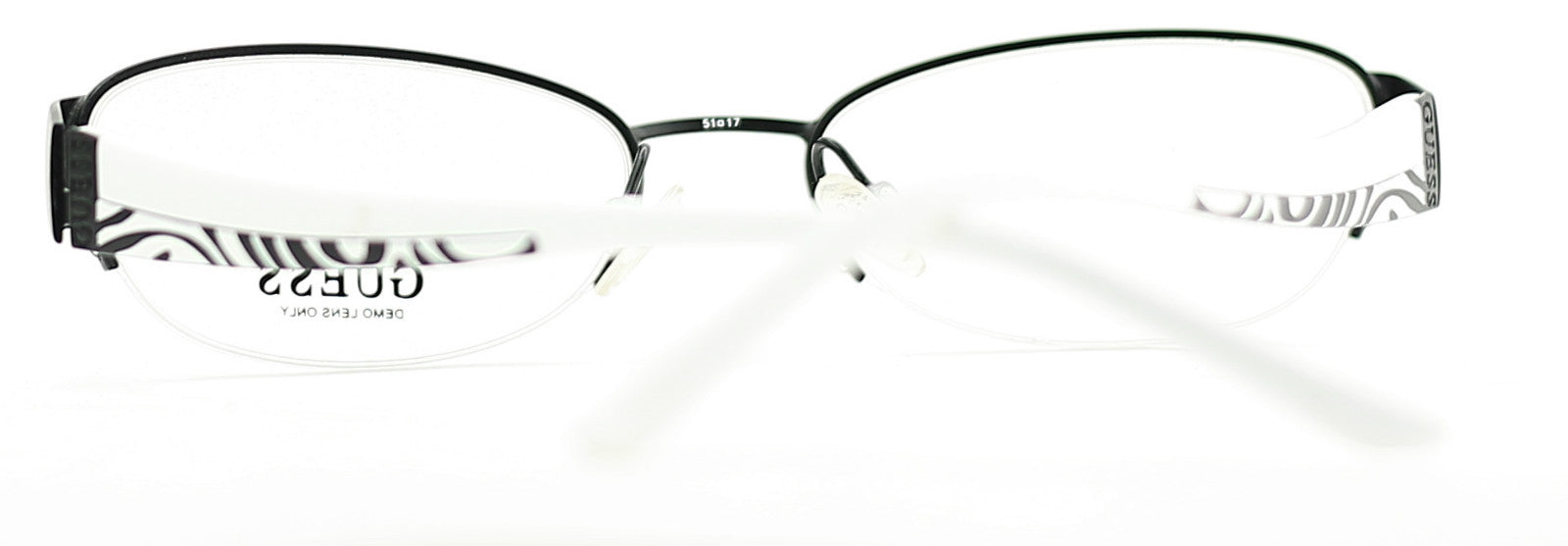 GUESS GU2263 BLKWHT 51mm Eyewear FRAMES Glasses Eyeglasses RX Optical - BNIB New