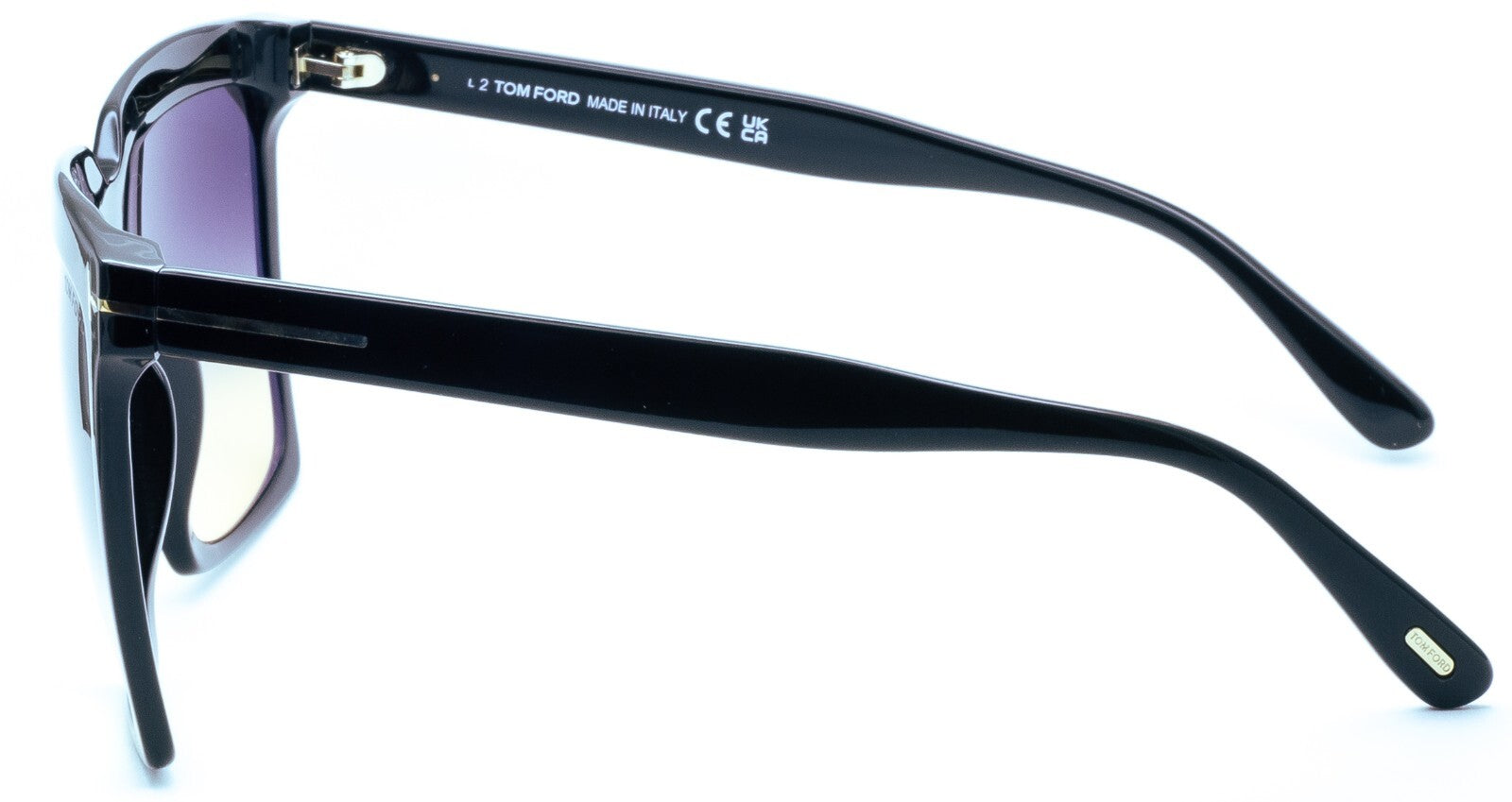 TOM FORD TF764 01B Sabrina-02 58mm Eyewear SUNGLASSES Shades New BNIB - Italy