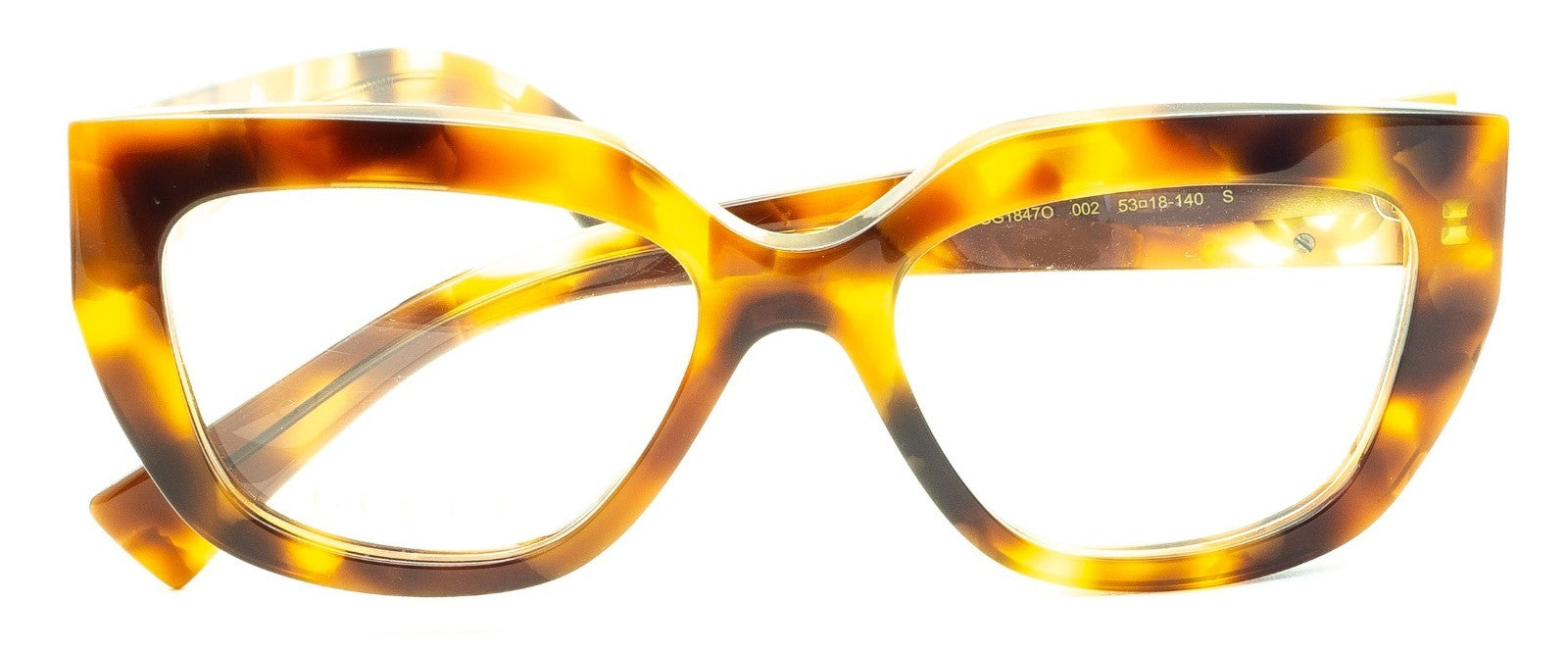 GUCCI GG 1847O 002 53mm Eyewear FRAMES Glasses RX Optical Eyeglasses New - Italy