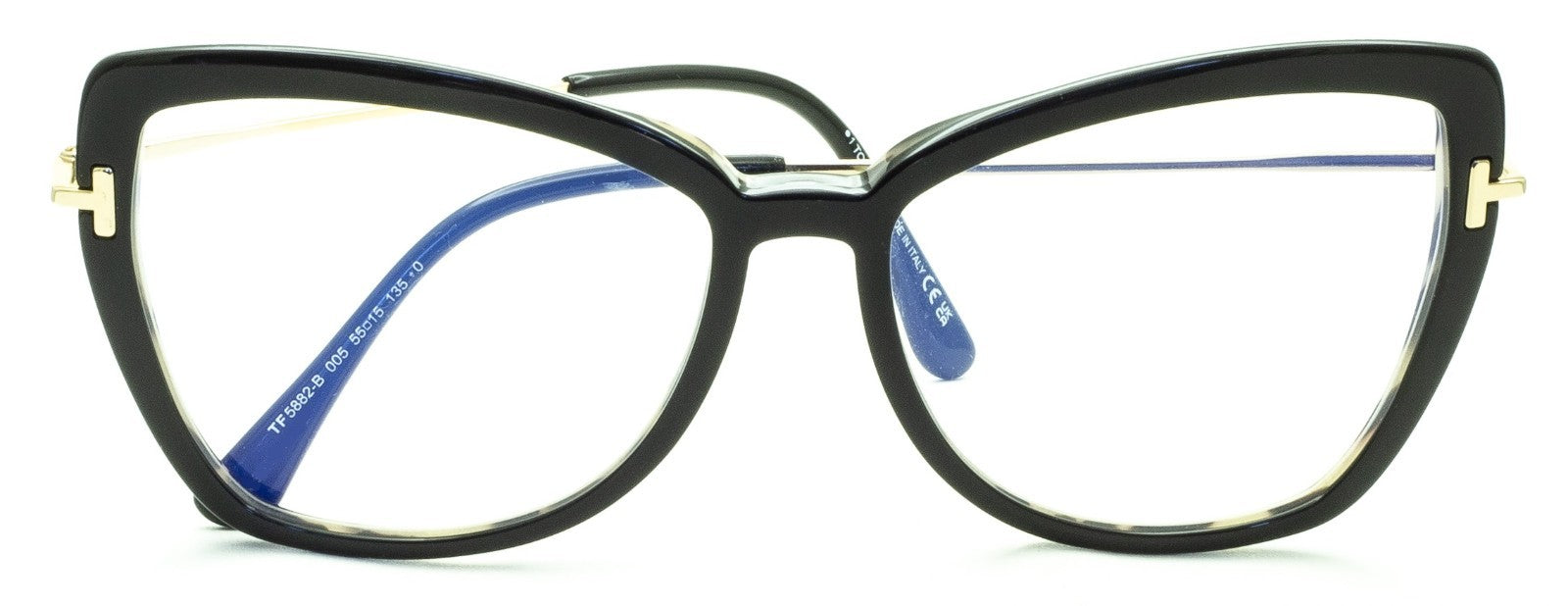 TOM FORD TF 5882-B 005 55mm Eyewear FRAMES RX Optical Glasses - New Italy