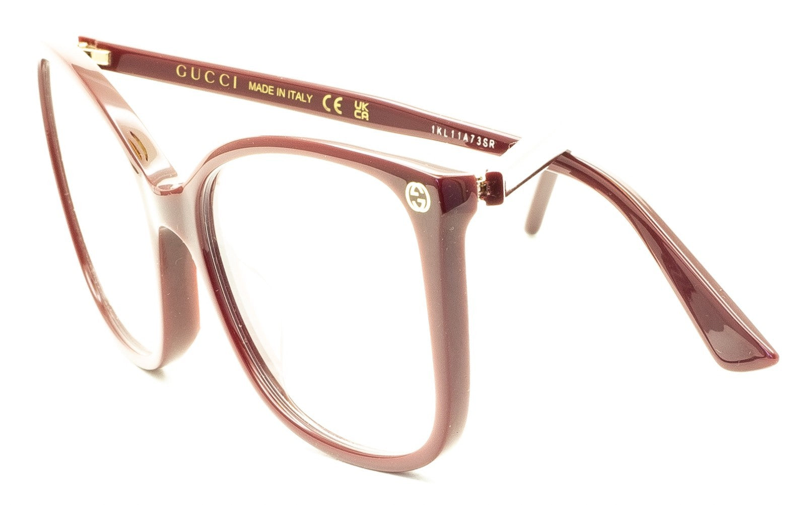 GUCCI GG 0026O 012 53mm Eyewear FRAMES Glasses RX Optical Eyeglasses New - Italy
