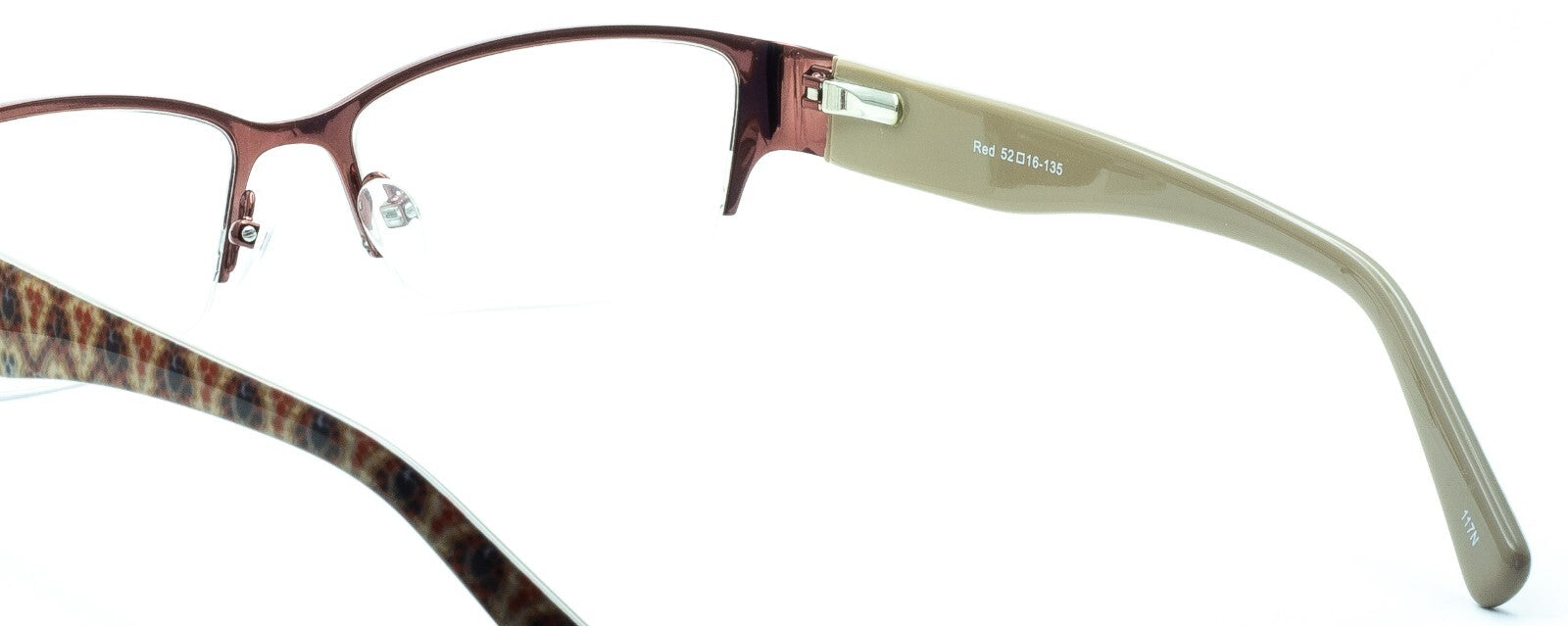 BOOTS Guelder Rose Red 52mm Eyewear FRAMES RX Optical Glasses Eyeglasses - New