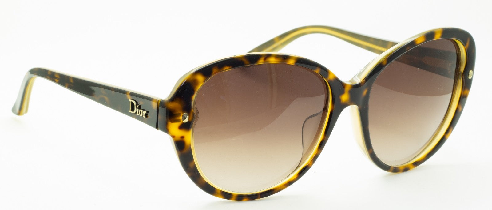 CHRISTIAN DIOR Pondichery F XLTCC 55mm Vintage Sunglasses Shades Eyewear - Italy