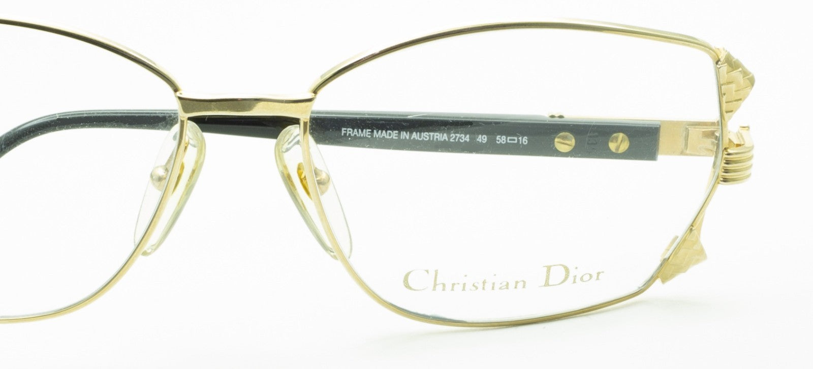 CHRISTIAN DIOR 2734 49 58mm Eyewear Glasses RX Optical FRAMES VINTAGE Austria