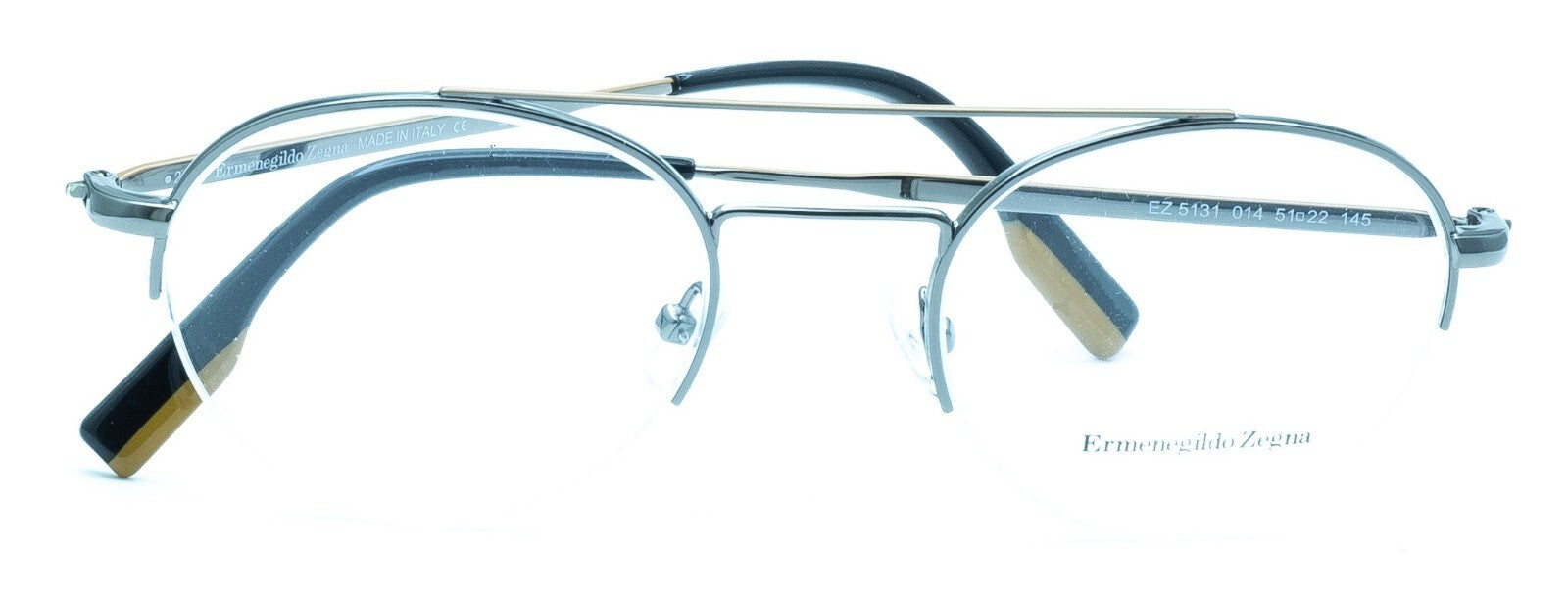 ERMENEGILDO ZEGNA EZ 5131 014 51mm FRAMES RX Optical Glasses Eyewear New - Italy