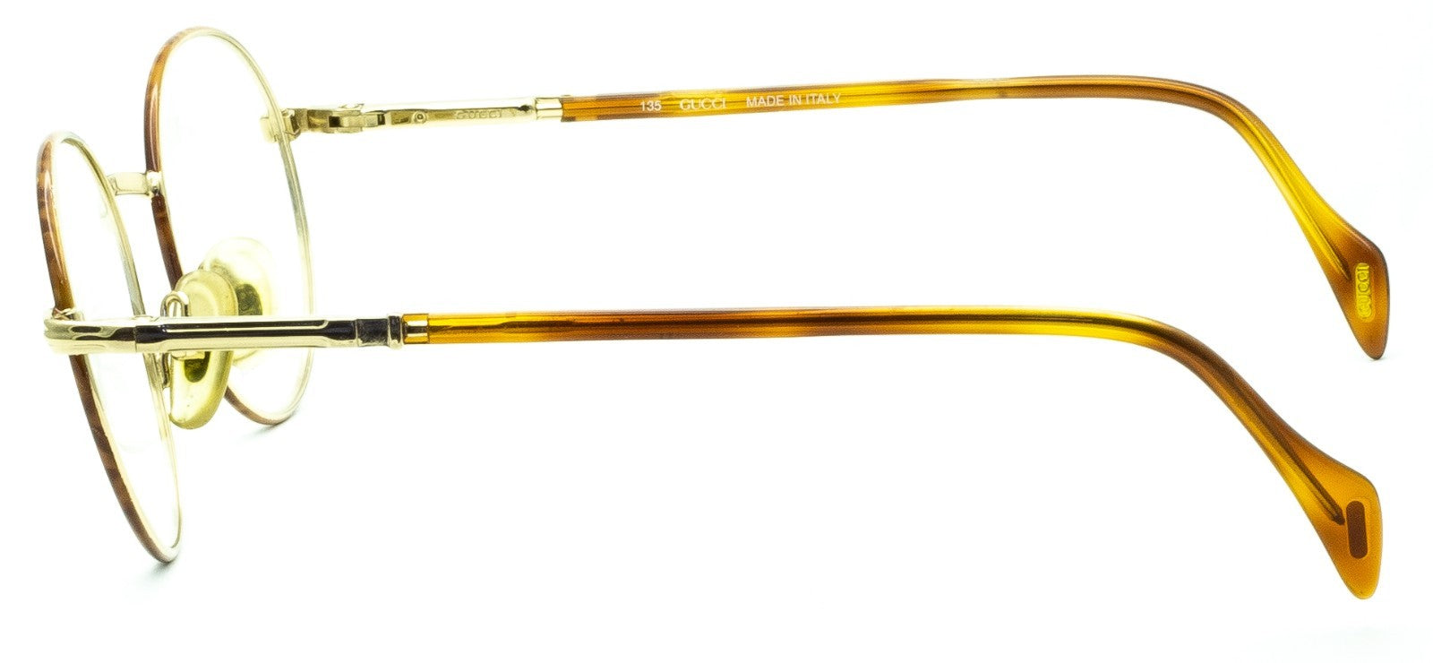 GUCCI GG 1356 VR7 48mm Vintage Eyewear FRAMES RX Optical Eyeglasses - New Italy