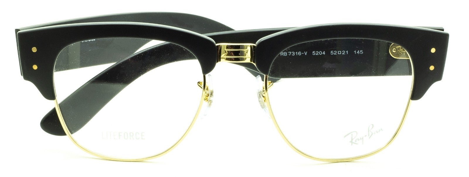 RAY BAN MEGA CLUBMASTER RB 7316-V 5204 52mm RX Optical FRAMES Eyewear Glasses