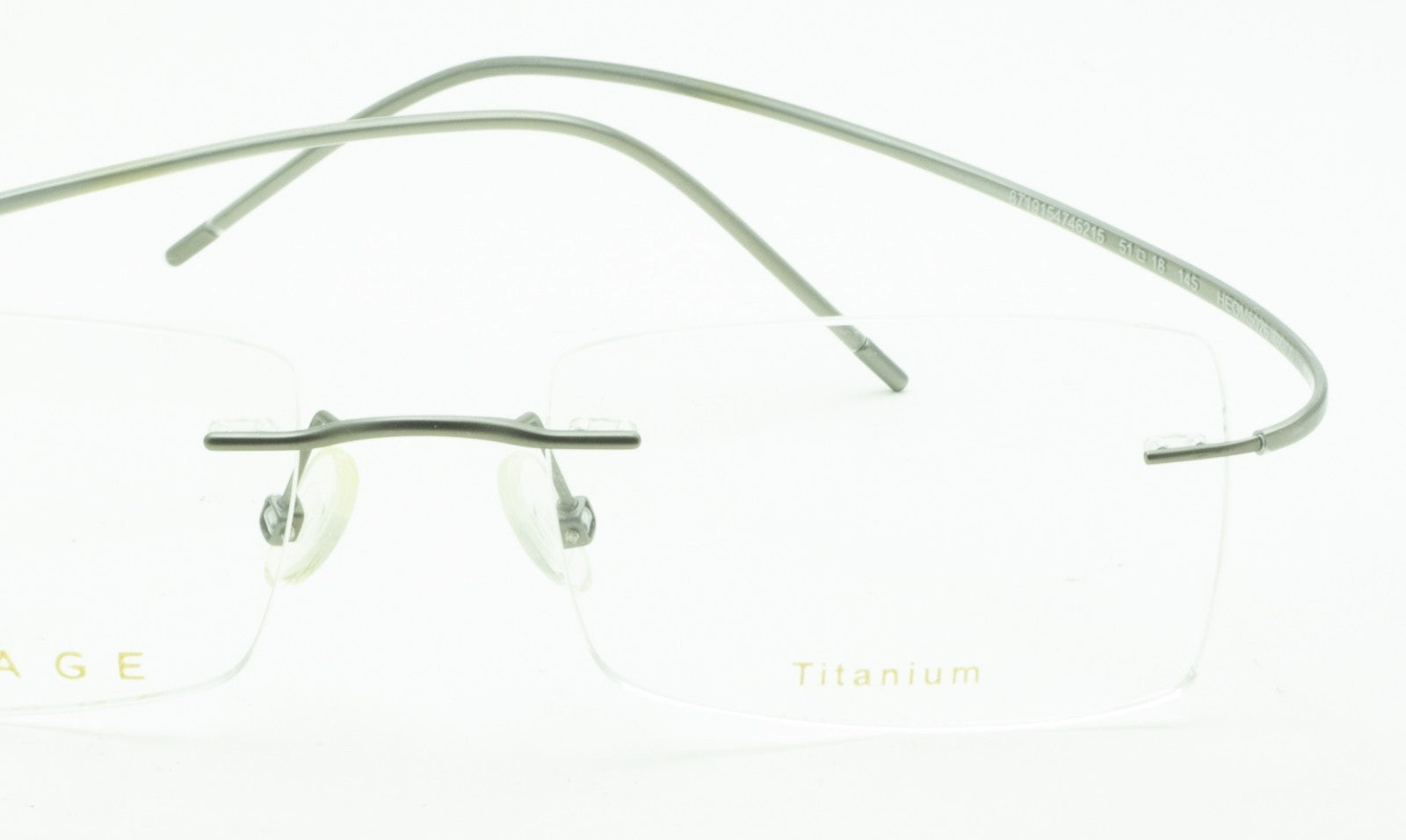 HERITAGE Iconic Luxury HEOM5026 GG00 Eyewear FRAMES RX Optical Glasses - New