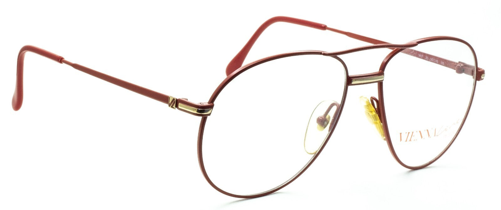 VIENNA LINE De Luxe 1417 30 56mm Vintage RX Optical Eyewear FRAMES New NOS Italy