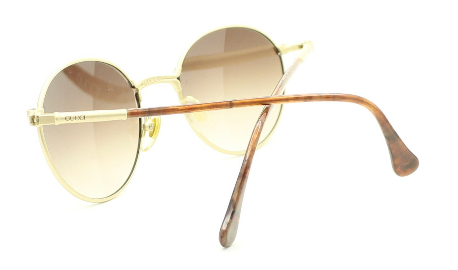 GUCCI GG 1353 VS2 BRN 50mm Vintage Sunglasses Shades Eyewear FRAMES New - Italy