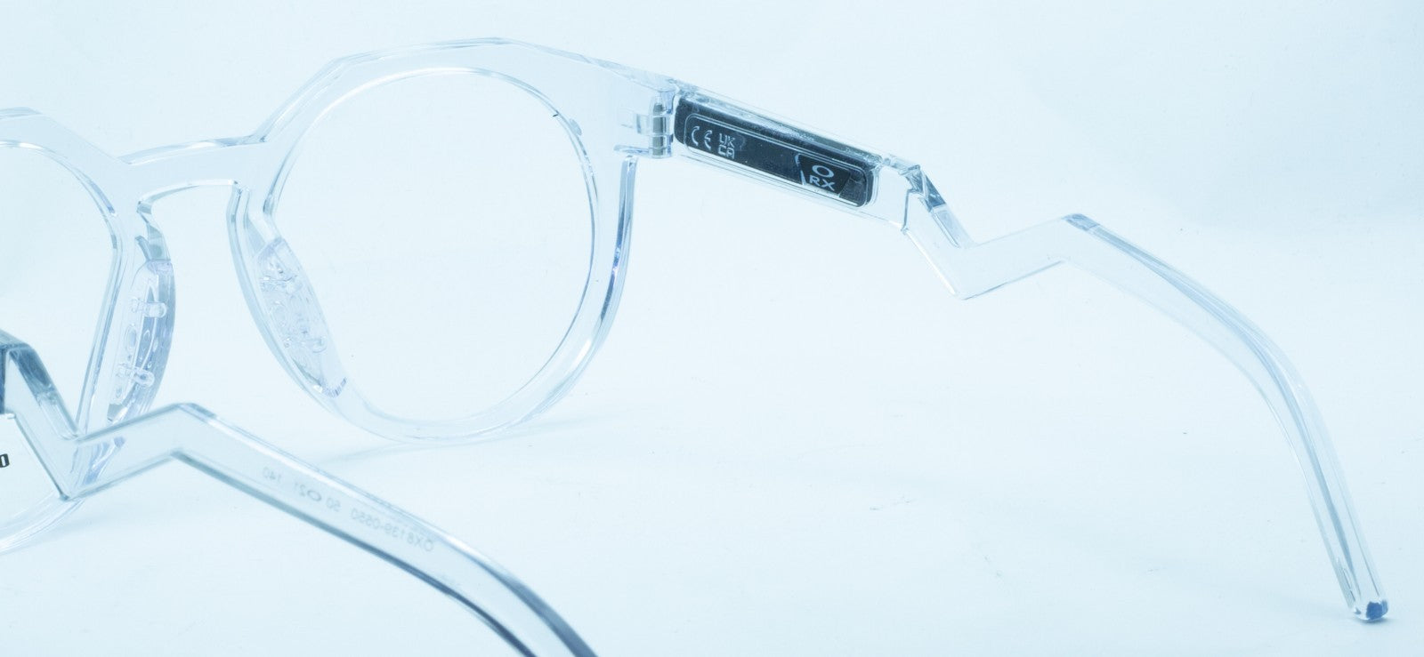 OAKLEY HSTN OX8139-0550 Crystal 50mm Eyewear RX Optical Glasses Frames - New